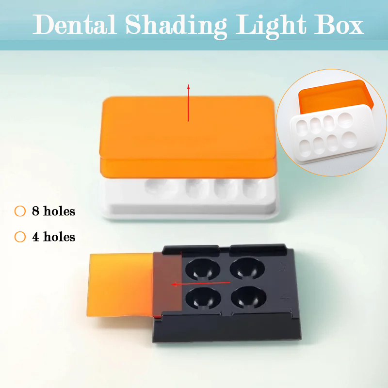 Resin Art Case - 4/8 Slots Dental Harz Schatten Licht