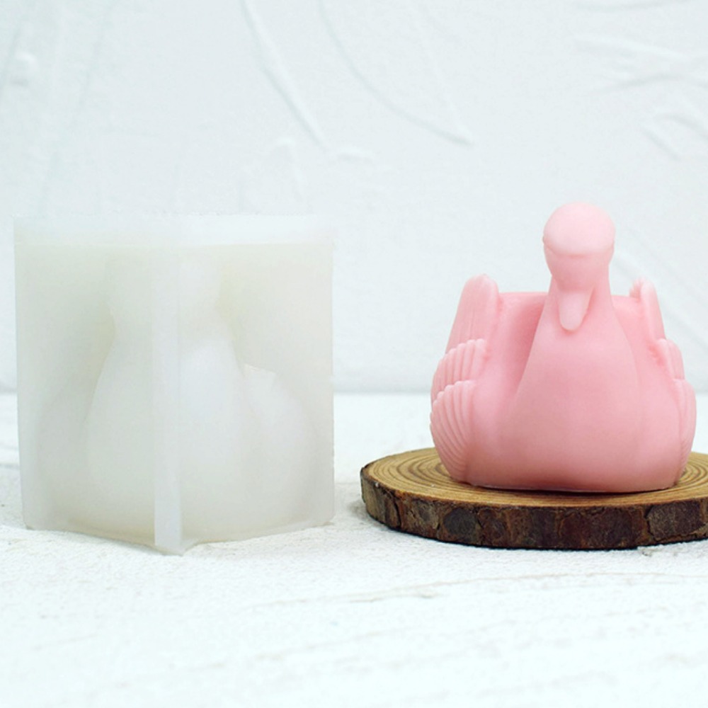 Weißer Schwan Silikon Kerzenfo – Resin Art Wedding Gift Bewertung und Preis