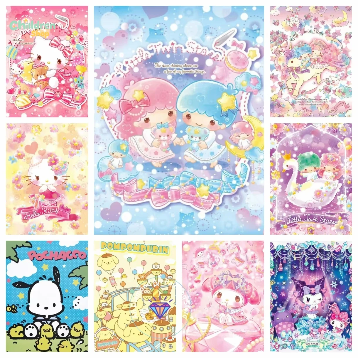 Sanrio Cinnamoroll Kuromi Gemi – Resin Art Work Bewertung und Preis