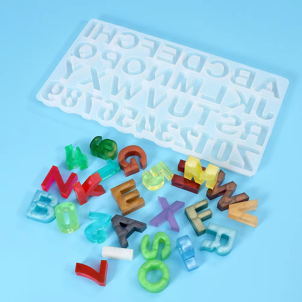 Home DIY Dekor 1PC Kristall Ep – Resin Art Alphabet Bewertung und Preis