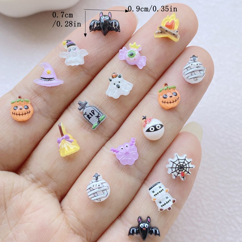 100 Stück Halloween 3D Nail Ar – Resin Art Equipment Bewertung und Preis
