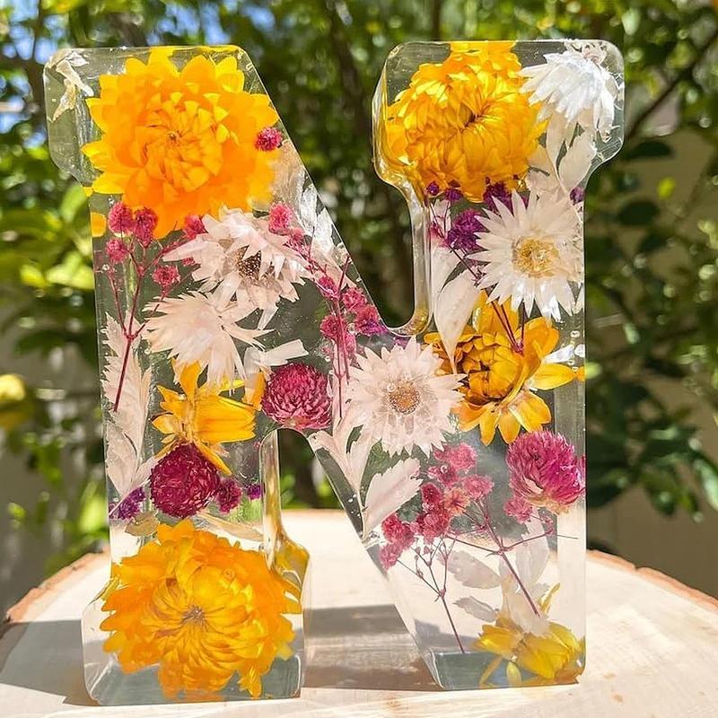Florale 26-Buchstaben-Nachtlic – Resin Art Alphabet Bewertung und Preis