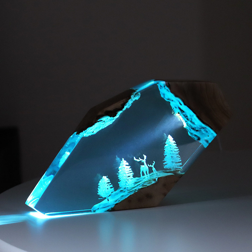 Waldfee-Hirsch Desktop-Kunst P – Resin Art Baby Bewertung und Preis